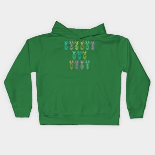 Easter Egg Hunt Kids Hoodie